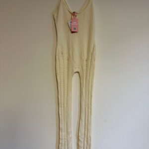 Laddered Knitted Seam Jumpsuit