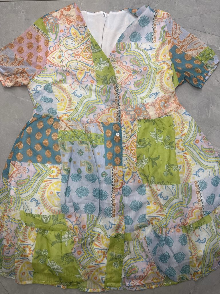 Patchwork Summer Dress