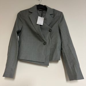 Semi Cropped Suit Blazer