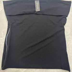 Plus Bandeau Zip Side Long Line Top
