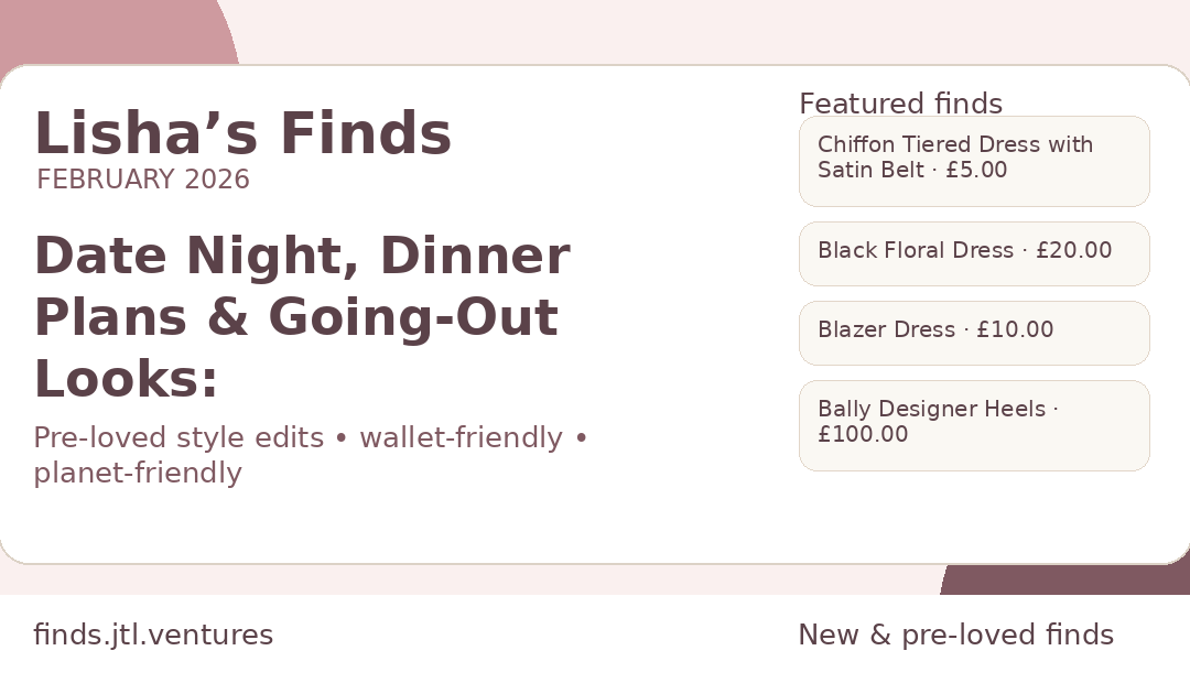 Date Night, Dinner Plans & Going-Out Looks: February Pre-Loved Outfit Ideas